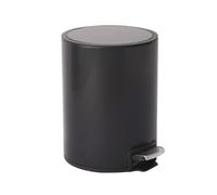 Générique Kitchen Trash Can Step-, Stainless Steel Waste Bin with Slow Close, Silent Closing Lid, Odor Protection, Modern Trash Can for Kitchen, Bathroom, Household Waste Bin with Hands-