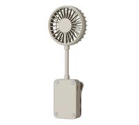 Générique Klemmventilator für Bett - Aufladbarer Leiser Ventilator 3 Stufen Verstellbar Mit Starker Luftzirkulation - Klemmventilator für Zuchtzelt, Für Camping Auto Schlafzimmer Büro