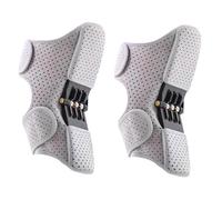 Générique Knee Assistive Device,Knee Booster Brace Joint Support Spring Stabilizer,Ginocchiera Medica Di Compressione Dolore Ginocchio,Per Gambe Deboli Old Cold Leg Alpinismo Squat (D)