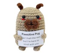 Générique Knitted Dog, Uplifting Miniature Amigurumi, Mental Health