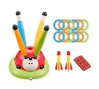 Générique Ladybug Jumping Toy - Rocket Style Toss Game, Remote Controlled Ladybug | Fun Outdoor Activity Equipment todlers Girls Boys 3-6 Years, Esercise and Playtime Backyard Adventure Set