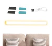 Générique Lampada a sensore di movimento,Lampada LED interna con sensore di presenza, magnetica ricaricabile senza fili per armadio controsoffitto corridore guardie da pranzo