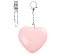 Générique Lampada da borsa - Mini lampada ricaricabile portatile a forma di cuore a LED con rilevamento tattile | accessorio Dee per la mano, borsa, viaggio, sicurezza, ufficio, camera da