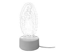 Générique Lampada da scrivania a LED - Ornamento di preghiera LED,Lampada religiosa USB Maria,Per Compleanno Comodino Casa Soggiorno Appartamento Dormitorio Camera di Chiesa