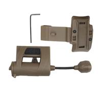Générique Lampada Frontale A LED per Casco - Torcia Elettrica Regolabile A 4 Colori con Design Di Montaggio Sicuro, Uscita Ad Alta Luminosità Una Visibilità Affidabile | Frontale Affidabile per La