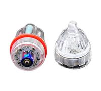 Générique Lampade LED subacquee - Turnanti Multicolor Impermeabile | Attrezzature - per Molo Stagno Molo Fiume Mare Foro Di Ghiaccio Flet Pesce Gatto Crappie Perche Gigging