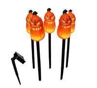 Générique Lampade Su Halloween Lanterna Halloween Fantasma | Lampade Solari Automatiche Impermeabili a Piquer per ingresso garage patio giardino prato strada marciapiede paesaggio