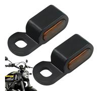 Générique Lampeggianti Sterzo Per Motociclette,Indicatori Di Lampeggiante Impermeabile 2 Pezzi - Lampeggianti Per Motociclette - Per Percorsi Autostrada Guida Esterna Notte Sicurezza