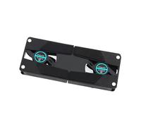 Générique Laptop Cooling Pad | Innovative Foldable Laptop Cooling Fan Stand, USB Powered Craftsmanship Laptops Coooling Pad, Quiet Laptops Cooler Notebook Stand