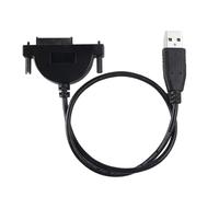 Générique Laptop Drive Cable USB Converter, Portable Data Transfer Adapter for HDD and Hard Drive Connection, Travel-Friendly Accessory for Students Office, Business, Dorm and Meeting Room Use