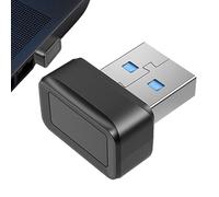 Générique Laptop Fingerprint Reader, USB Security Scanner, 0.81x0.67in Autentico Biometric Login Device, 360° Touch Sensor, Fast ID Recognition for PC Laptops Login Access