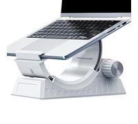 Générique Laptop Stand | Regolabile Foldable C-Shaped Support, Laptop Desk Stand for Office Home Bed Desktop Tablet Couch Car Work Study Use, Handy Riser for Daily Comfort and Simple Statable