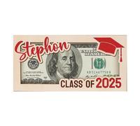 Générique Laurea Money Holder, 2025 Money Wallet, Class of 2025 Congrats, Graduation Decorations for Men Women Her, Him, Daughter, Suon, Graduation Keepsake More, rosso, Se référer au descriptif,