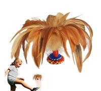 Générique Le navette lanciano Colpi di Piedi, lanciando navette - Navetta ponderata Calcio - Gioco di Sport Piede divertente per Adulti Fitness All'aperto Giocando Giocattoli