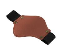 Générique Leather Gear Shift Cover, Boot Protector, Weatherproof Lightweight Quick Installation Stylish Portable Secure Fit, Bike Accessory for Cycling Motorcycle, 3.94x3.15x0.59Inches, Brown, Black
