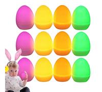 Générique LED Easter Egg - LED Light 5 x 6,5 cm | Light Up Easter | Multicolor Glowing Eggs | Electronic Fall-Resistant Waterproof Eggs For Party, Tavolo Decor, And Holiday Celebration