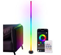 Générique LED Floor | App Remote Control Rgb Ambient Lighting | Corner Light Standing | Modern Room Decor | Adjustable Color Mood Lighting For Living Room Bedside Office Apartment Dorm Fa