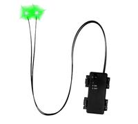 Générique LED Glowing Eyes,Halloween Light Up Skull Decor with Timer,Spooky