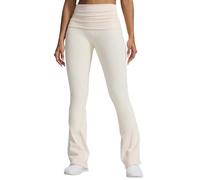 Générique Leggings anti cellulite da donna, pantaloni yoga ad alta vita, allevamento leggings con tasche elasticizzate, comodi da indossare, fitness, corsa, palestra, attività sportive, beige, L