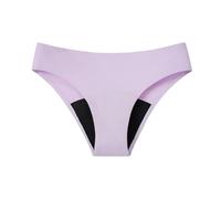 Générique Leggings da ragazza, colore bianco, costume da bagno mestruale fisiologico anti-perdita, per donna, 4 strati, set yoga a vita alta, viola., XXL