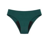 Générique Leggings da ragazza, colore bianco, costume da bagno mestruale fisiologico anti-perdita, per donna, 4 strati, set yoga a vita alta, verde, XS