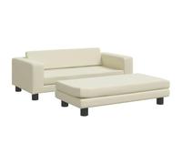 Générique Letto per cani con estensione crema 100 x 50 x 30 cm Similipelle,Articoli per Animali,Articoli per Animali da compagnia,Accessori per Cani,Cesti per Cani,Crema,12.25 KG,172027