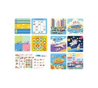 Générique Libro Da Colorare Per I - Watercolor Book | Riutilizzabile Painting Book Toy | Educazione Water Doodle Activity Toys For Toddler Girls Boys Children