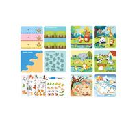 Générique Libro Da Colorare Per I - Watercolor Book | Riutilizzabile Painting Book Toy | Educazione Water Doodle Activity Toys For Toddler Girls Boys Children