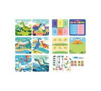 Générique Libro Da Colorare Per I - Watercolor Book | Riutilizzabile Painting Book Toy | Educazione Water Doodle Activity Toys For Toddler Girls Boys Children