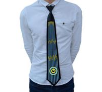 Générique Light Up Tie - Glowing Necktie LED Christmas Light Tie | Sound-activated LED Light-up Tie Flashes Dinamically To Music and Sound For Eye-catching Holiday Entertainment.