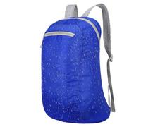 Générique Lightweight Backpack Bag, Waterproof Folding Design, Padded Shoulder Straps, Breathable Back Panel, Perfect for Gym Travel Beach Business Trips Daily Mountain Climbing, blu, Se référer au