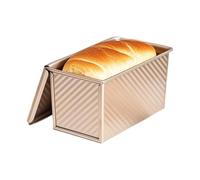 Générique Loaf Pan With Lid - Oven Bread Pan With Lid | Kitchen Baking Tool, Cake Pans With Cover For Loaf Panino Cake Dough Toast Oven Microonde Kitchen Restaurant Apartment