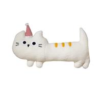 Générique Long Cat Pillow, Soft Animal Plush, Cute Hugging Toy, Cuddly Kitten Design, Stuffed Pillow for Kids, Girls, Boys, Christmas Decorations, Bedroom Decor, Naptime Comfort
