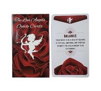 Générique Love Angel Oracle, Fate Divination Tarocchi, Tarocchi Deck for Love, Oracle Cards for Parties, English Tarocchi Deck, Tarocchi Deck for Family, Fortune Telling Cards for Entertainment