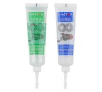 Générique Lubrificante per mulinello, protegge e garantisce le prestazioni ottimali, detergente per olio con grasso da 25 ml, per mulinelli da pesca, manutenzione semplice, 2 pezzi/set