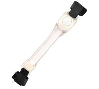 Générique Luce da braccio a LED,Braccialetti luminosi - Le luci di avvertimento si illuminano nel braccialetto flash nero per camminare il cane in bicicletta di notte