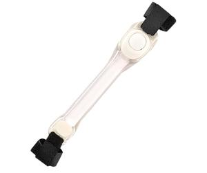 Générique Luce da braccio a LED,Braccialetti luminosi - Le luci di avvertimento si illuminano nel braccialetto flash nero per camminare il cane in bicicletta di notte