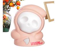 Générique Luce notturna fantasma - Luce notturna a LED ricaricabile,Lampada portatile decorativa con ruote a attrito per casa, camera da, bambini, a parete