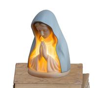 Générique Luce notturna religiosa, statua della Santa Vergine Maria, lenitiva protezione per gli occhi per la camera dei bambini, angolo lettura, corridoio, sala preghiera cucina
