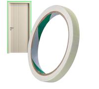 Générique Luci nel nastro scuro - di sicurezza fluorescente, luci forti nel nastro nero con supporto automatico, strisce di sicurezza verde fluorescenti per l'uscita