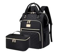 Générique Lunch Backpack - Waterproof Fabric Laptop Lunch Backpack