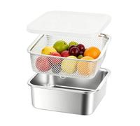Générique Lunch Box for Men - Acciaio inossidabile Meal Prep Bowls