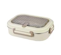 Générique Lunch Box - Microwave Safe Stainless Steel Food Container With Spoon & Chopsticks, Large Capacity Meal Carrier For School, Ufficio, Camping, Picnic & Travel Use