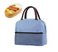 Générique Lunch Tote - Insulated Storage Bag with Mesh Pocket | Contenitore per pranzo alla per bambini adulti, ufficio scuola campeggio all'aperto picnic beach food snack frutta drink carrier