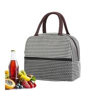 Générique Lunch Tote - Insulated Storage Bag with Mesh Pocket | Contenitore per pranzo alla per bambini adulti, ufficio scuola campeggio all'aperto picnic beach food snack frutta drink carrier
