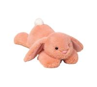 Générique Lying Rabbit Stuffed Animal, Huggable Bunny Plush with Floppy Ears, Cute Realistic Cuddly Animals Collection, Perfect for Study Room, Living Room Decor, and Cozy Accents