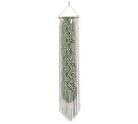Générique Macrame Art, Boho Tapestry, Woven Wall Hanging Decor, Handcrafted Yarn Tassel Design with Natural Cotton Texture for Bedroom Studio Cafe Living Room Decoration, Multicolor