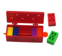 Générique Magician Prop, Rainbow Brick Toy, Novelty Fun Set, Realistic Appearance Design, Mentalism Routine Support, Family Entertainment, Small Block for Teens Son Daughter Home Show