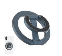 Générique Magnetic Finger Stand - Phone Ring Holder Grip for Car Dashboard | Aluminum Alloy 50g Weight, 360° Adjustable Two-Sided Magnet, Smartphone Mounts Handheld