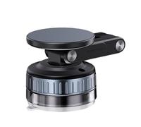 Générique Magnetic Phone Holder Car, Grade Rotation Cellphone Stand, 2,36 x 1,97 pollici, Foldable Dashboard Phones Mount, Forte Suction Base for Driving, Road Trips, Black and White